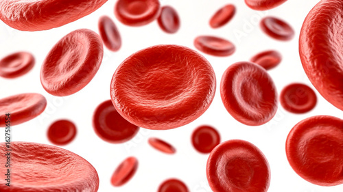 Red Blood Cells Floating In Fluid erythrocytes medical