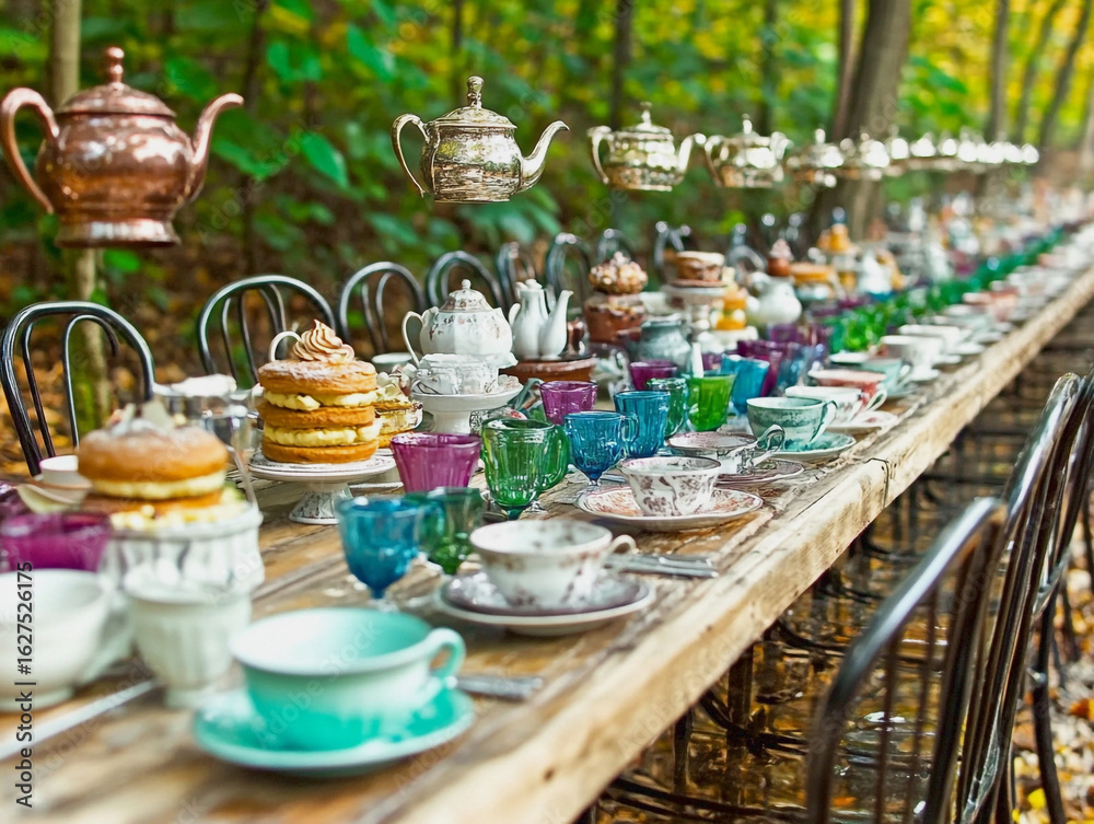 Fototapeta premium Tables & Gatherings: Dinners, Picnics, and More