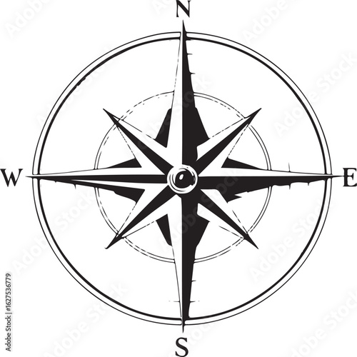 Compass Inner Mechanism Vector | Detailed Navigation Gear | Minimalist Design | No Background

Vintage Compass Core Vector | Nautical Instrument Detail | Black and White Line Art

Precision Compass Pi