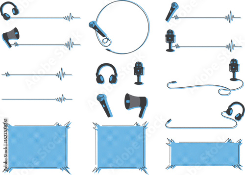 サウンドデコレーション素材のセット