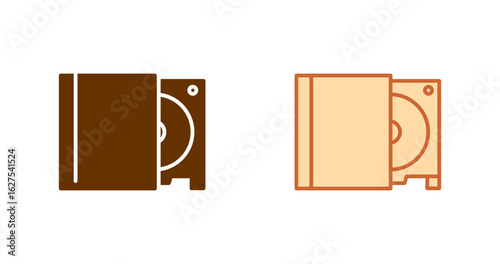 CD ROM Drive Vector Icon