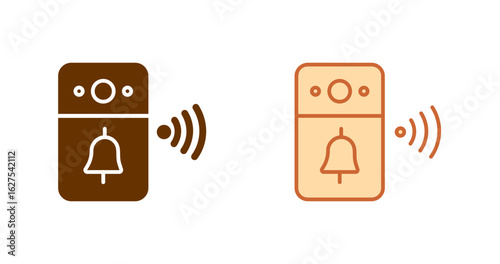 Video Doorbell Vector Icon