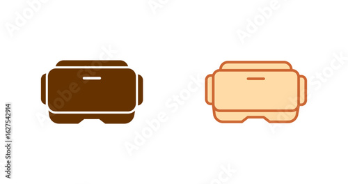 Virtual Reality Headset Vector Icon