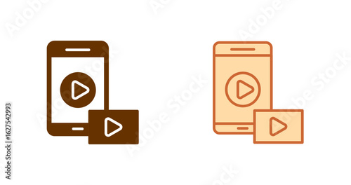 Streaming Stick Vector Icon