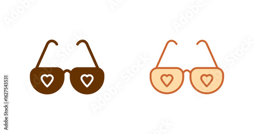 Eyeglasses Vector Icon