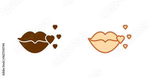 Kiss Vector Icon