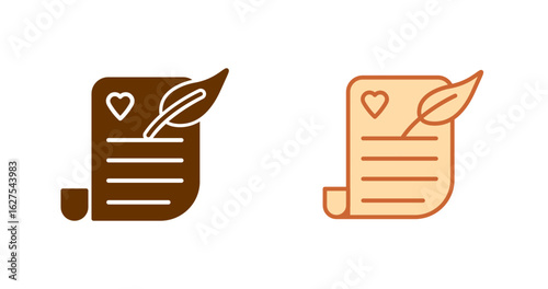 Poetry Vector Icon