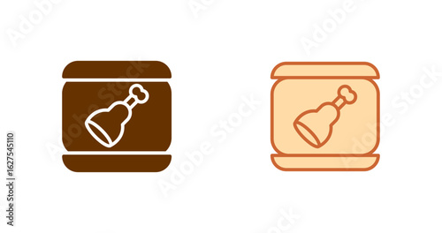 Non perishable food Vector Icon