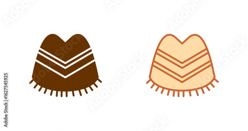 Poncho Vector Icon