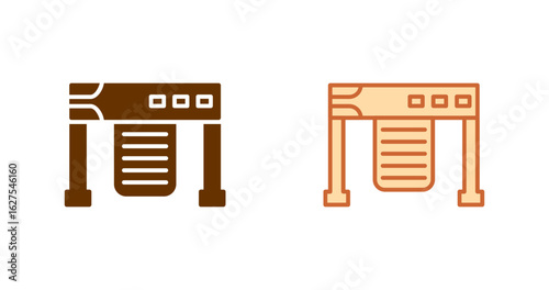 Plotter Vector Icon