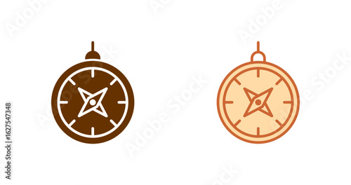 Compass Vector Icon