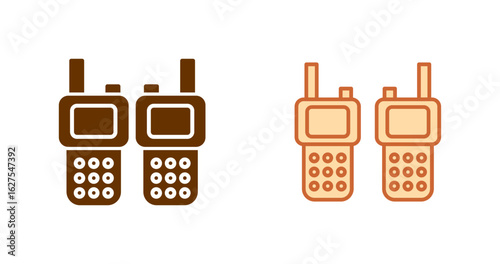 Walkie Talkie Vector Icon