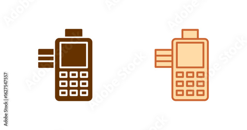Magnetic Stripe Reader Vector Icon