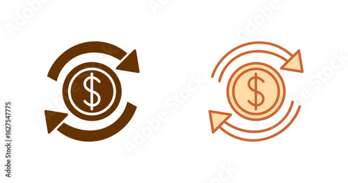 Return on Investment Vector Icon