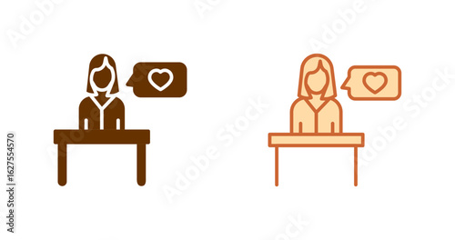 Volunteer Coordinator Vector Icon
