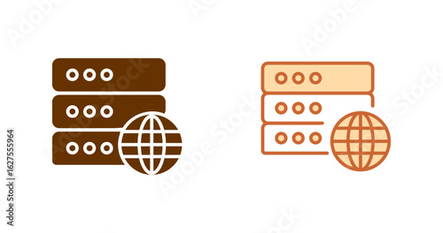 Web Hosting Vector Icon