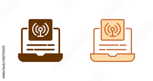 Intrusion Detection System Vector Icon