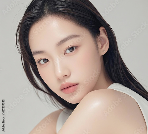 청순한 한국 여성의 클로즈업 포트레이트, Natural Beauty Portraits of Korean Women
