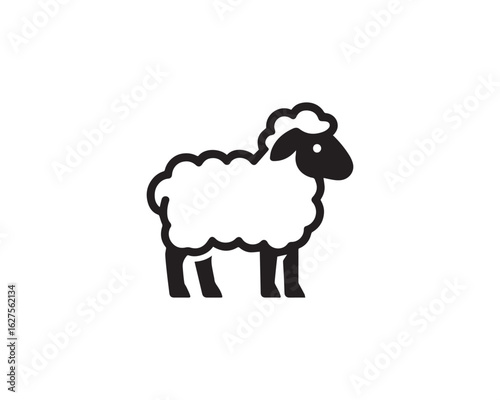 Sheep icon vector design illustration.