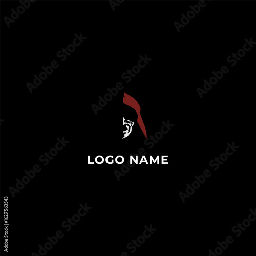 cybersecurity programmer and hacker character logo