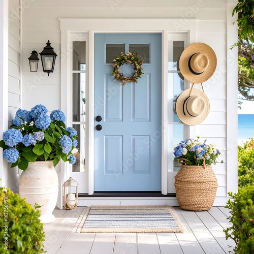 Coastal front porch