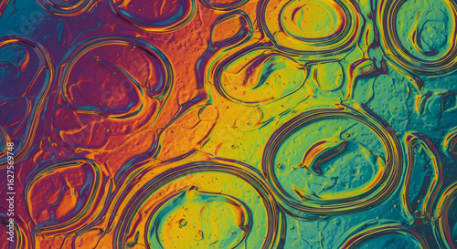 Rainbow Oil Spill Texture