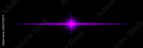 Sharp starburst effect with radiating beams and a central flare on a dark background, perfect for overlays, highlights, and visual emphasis.