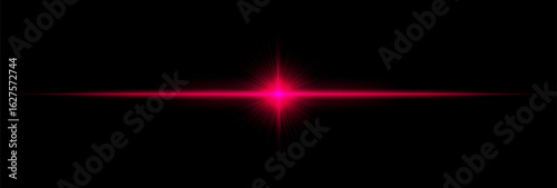 Sharp starburst effect with radiating beams and a central flare on a dark background, perfect for overlays, highlights, and visual emphasis.