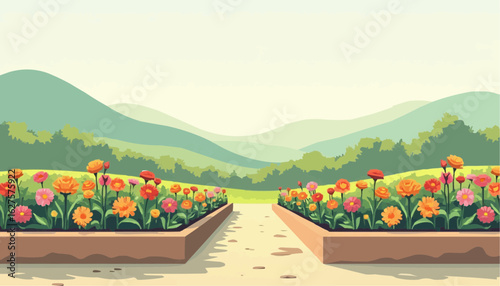 tulips in the garden