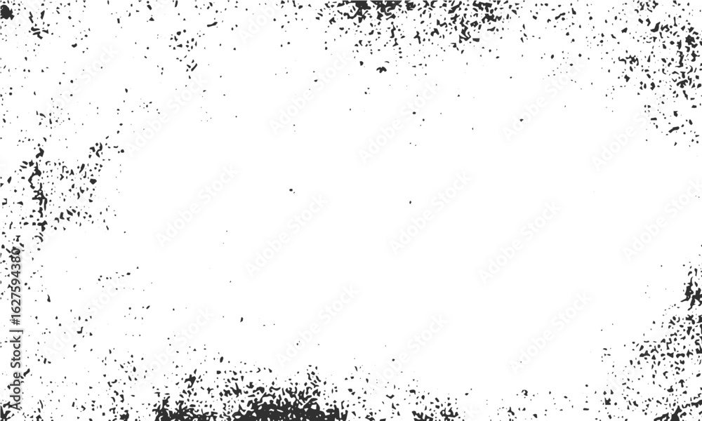 Obraz premium Grunge texture overlay with dark transparent background. Weathered grunge vector with black overlay texture. Distressed screen effect with dark black grunge pattern 