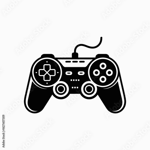 gamecontroller, gaming, joystick, design, vector, graphic, blackandwhite, video, controller, console, gamingart, controllericon, gamepad, tech, electronics, vectorart, gaminggraphic, gameaccessory, vi