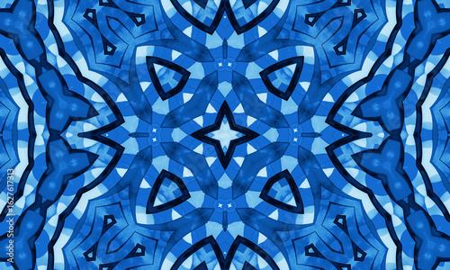 Abstract bluer pattern