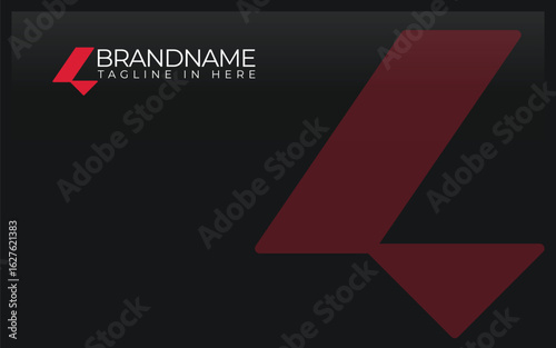 Letter L logo with simple and modern style