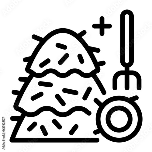 This Haystack icon is suitable for Autumn Season, etc.