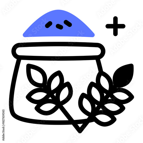 This Wheat icon is suitable for Autumn Season, etc.