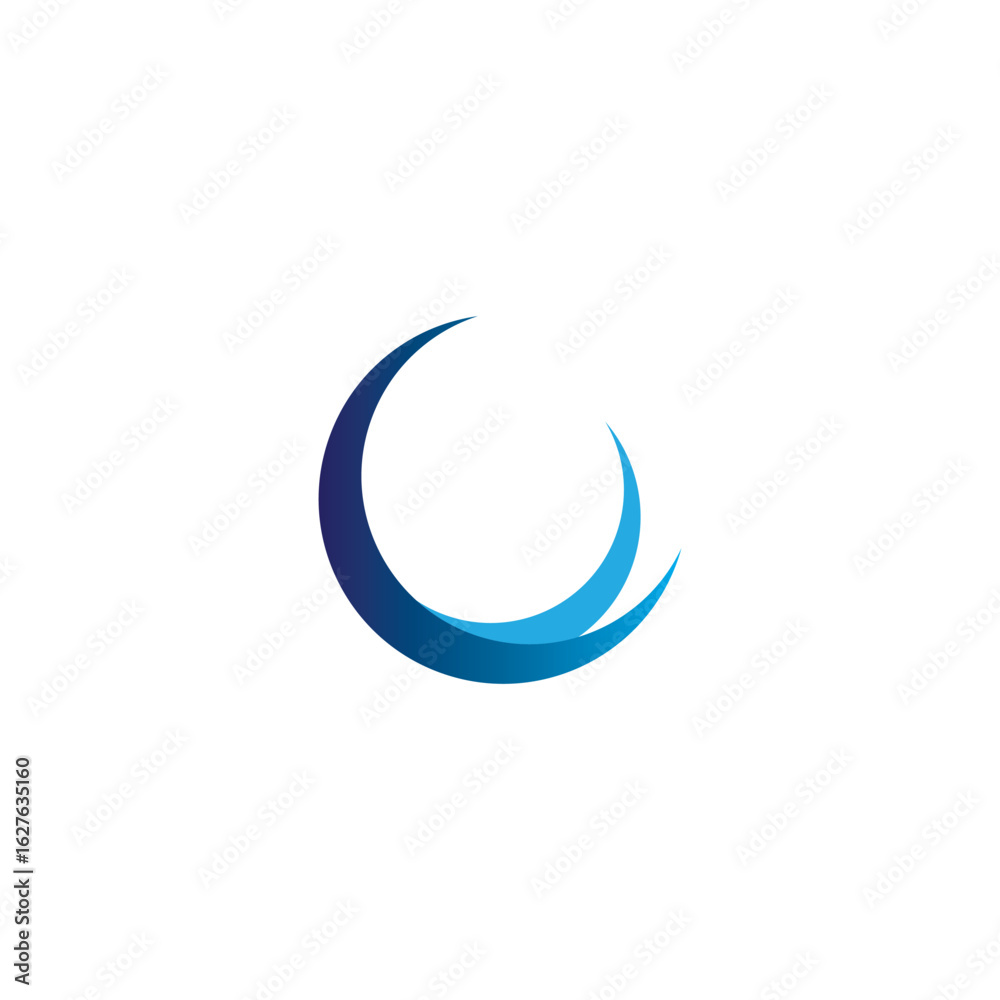 sea ocean wave line logo simple monoline style vector icon symbol illustration sea ocean wave line logo simple monoline style vector icon symbol illustration