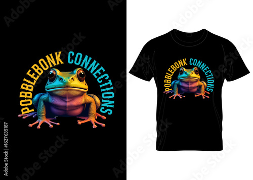 FROGE T-SHIRT DESIGN  vector custom design vintage animal frog wild trendy t-shirt design hoodies streetwear 