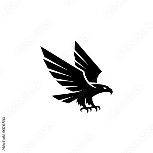 Eagle logo , bird, eagle, silhouette, vector, flying, illustration, animal, wing, tattoo, black, birds, fly, nature, flight, wings, symbol, dove, feather, logo, falcon, hawk, design, freedom, icon, ar