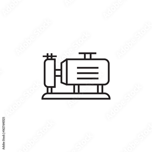 electric water pump icon