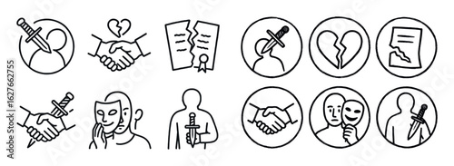 Circle of Enemies Icons