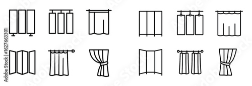 Minimalist Room Divider Icons