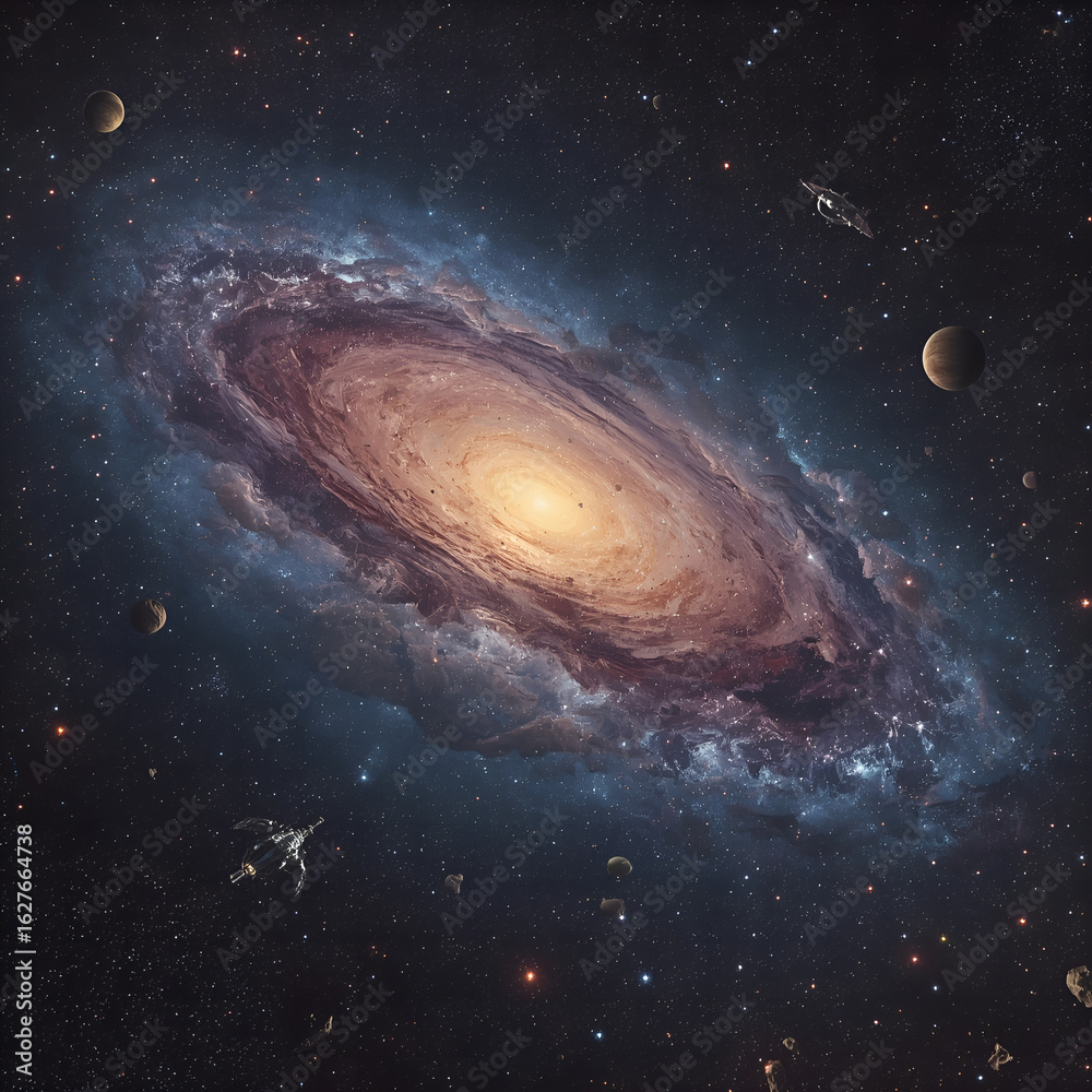 Obraz premium planet in space