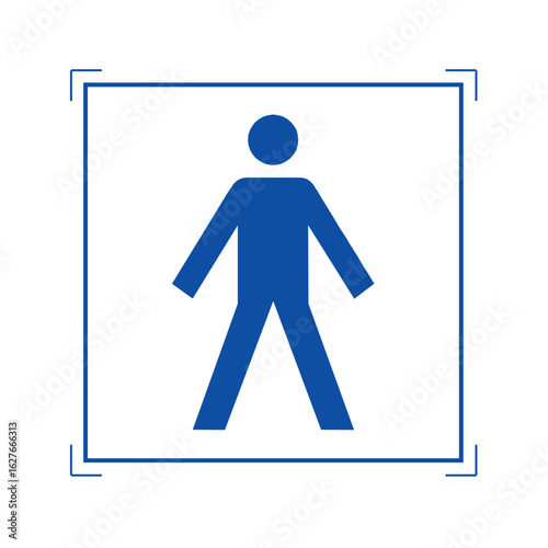 Slika na platnu Type B applied part, icon