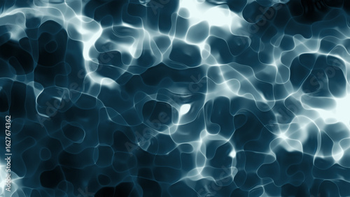 Tableau sur toile A liquid surface effect texture.