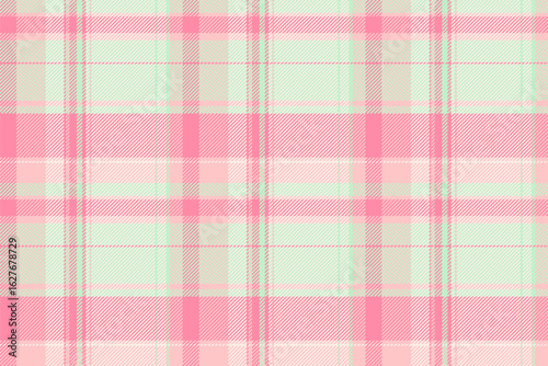Sweet pastel pink and mint green plaid pattern.  Perfect for textile designs,  wrapping paper, or feminine branding.  A delicate and charming design conveying softness and serenity.