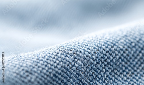 Makroaufnahme abgenutzten blauen Jeansstoffes