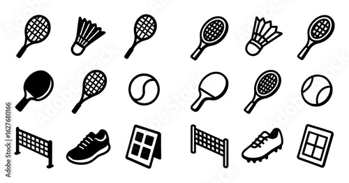 Racket Sports Icons