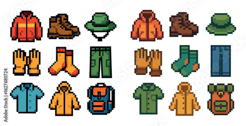 Camping Gear Icons
