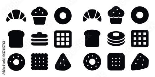 Breakfast Icon Grid