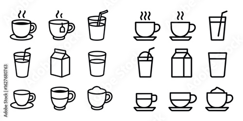 3D Beverage Icons